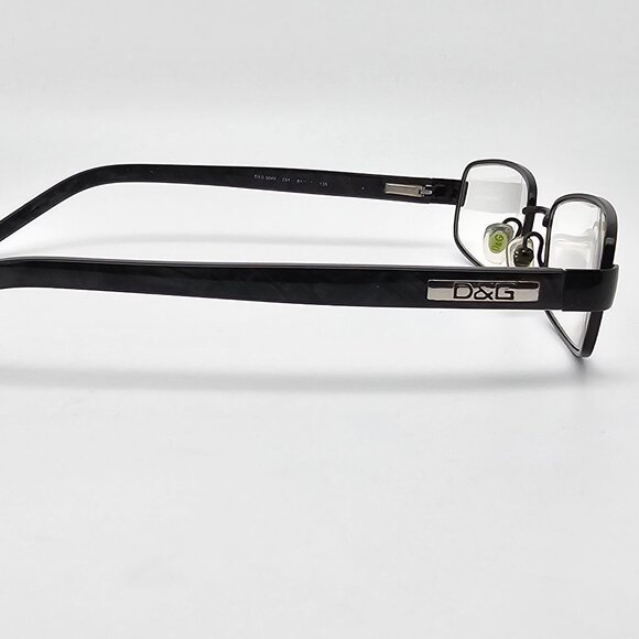 *SOLD* Dolce & Gabbana D&G5048 281 Black Grey Marble Eyeglasses Frame - Picture 5 of 12